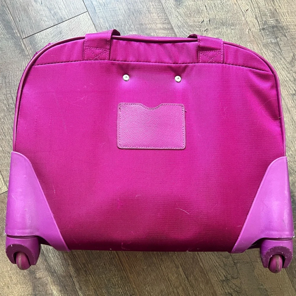 Ellen Tracy Magenta Travel Bag - Picture 2 of 11